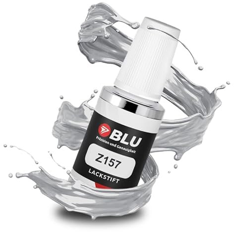 BLU Auto Lackstift Silber kompatibel für OPEL Z157 Silber STARSILBER | Auto Lack Reparatur Ausbesserungslack
