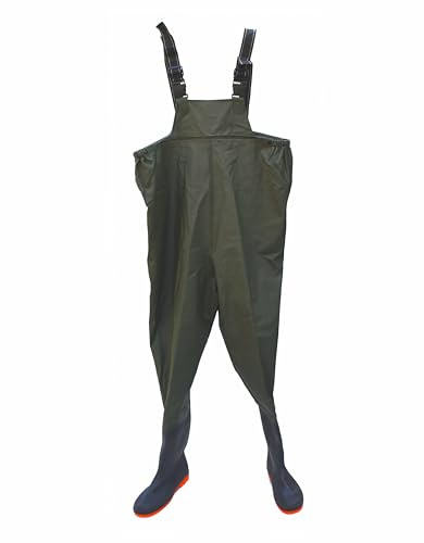 Medas Wathose Watstiefel Anglerstiefel Hüftstiefel Fischerstiefel grün
