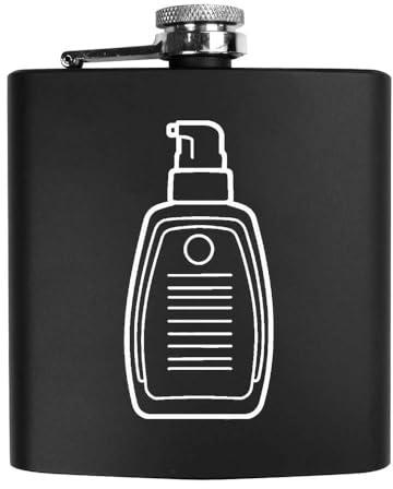 Azeeda 6oz (170ml) 'Suncream Bottle' Pocket Hip Flask (HP00044025)