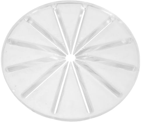 GRADENEVE Stand Mixer Splash Guard Plastic Anti-Splatter Shield with 6-Wire Whisk Scraper Design Versatile Baking Aid for Hand Mixer and Stand for Kneading Dough and Cooking