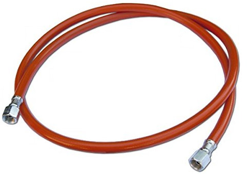 Gasschlauch Druckminderer Regler Gasregler 50mbar Propangasschlauch 3 Größen (Schlauch 80cm)