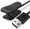 TUSITA Charger for Compatible with Garmin Vivosmart 4 Activity Tracker - USB Charging Cable Clip Cradle 100cm - Fitness Tracker Accessories (1-PACK)