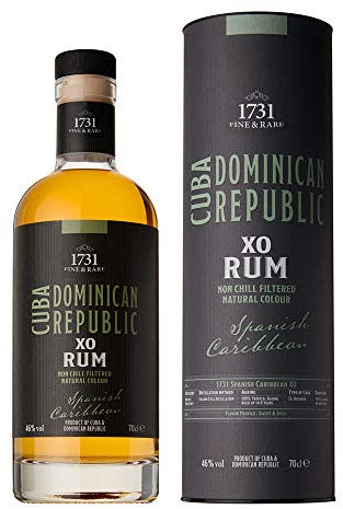 RON CUBA DOMINICAN REPUBBLIC SPANISH CARRIBEAN XO 70 CL