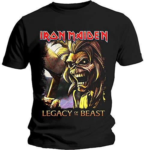 Iron Maiden Band Monkey Unisex T-Shirt Legacy Killers Multicoloured