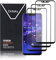 Didisky 3-Unidades Cristal Templado Protector de Pantalla para Huawei Mate 20 Lite, Antihuellas, Sin Burbujas, Fácil de Limpiar, 9H Dureza, Fácil de Instalar, Borde negro