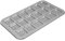 Backblech 661851 we love baking Mini-Waffel, Metall, 4,5x6,5x1,3cm