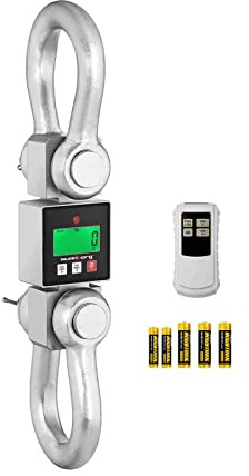 Steinberg Systems Bilancia Sospesa Bilancia a Gancio Digitale Dinamometro SBS-KW-10000ZM (10.000 kg / 500 g, LCD)