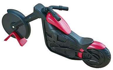 2 tagliapizza per moto, in acciaio inox, accessorio da cucina, regalo creativo con espositore per pizza, torta, cialde, pancake