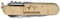 printplanet - Holz-Taschenmesser mit Namen, Initialen oder Wunschtext selbst gestalten - Taschenmesser aus Holz mit Gravur personalisieren - Motiv: Berge