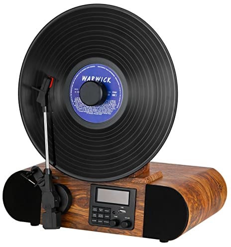 Impianto musicale retrò nostalgico | Bluetooth | DAB+ | USB | Radio | Impianto retrò | Impianto compatto | Giradischi | AUX-IN | Impianto stereo