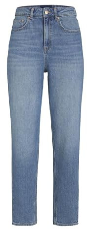 JJXX Jxlisbon Mom HW Jeans C4046 Dnm, Azul Claro (Denim), 27W / 34L para Mujer