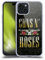Head Case Designs Offizielle Guns N' Roses Text Logo Pistol Kunst Soft Gel Handyhülle Hülle kompatibel mit Apple iPhone 15 Plus