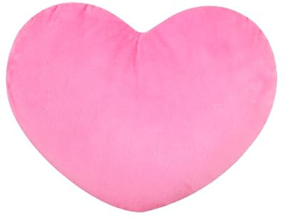Fadcaer Cuscino decorativo a forma di cuore rosa, morbido cuscino a forma di cuore, per divano, letto, sala da pranzo, regalo per ragazze, regalo di San Valentino