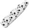 HOWILATH Love Dog Paws Ironing Board Cover 145 x 45cm Anti Slip Iron Board Covers Heat and Stain Resistant Ironing Covers, Easy Installation-2XL