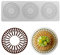 YapitHome Moldes de Fondant de Encaje,Molde de Encaje de Pastel,Moldes Reposteria Silicona para Fondant,Decoración Pasteles,Manualidades,Jabón