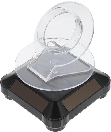 SAFIGLE 1 Satz Schmuckständer Drehteller für Schmuck uhr telefon schmuck ständer Regal Drehständer für Armbänder Halterung für 360°-Solardisplays LED Ausstellungsstand Drehscheibe rotieren