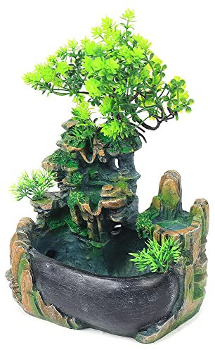 Fontana grande per interni Cascades, fontana da giardino, fontana decorativa da tavolo, fontana da interni, decorazione per la camera e la nebbia