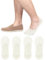 Kiiwah 4 Paia Calzini Uomo Corti, Calzini Fantasmini Invisibili Calze Corte Traspiranti Corti Con Silicone Antiscivolo Fantasmini Scollati per Uomo