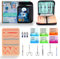 Dimedsion Kit sutura chirurgica con cuscinetto con vene | Kit suture per studenti, kit sutura per praticare sutura, kit di sutura chirurgica, kit suture chirurgiche, kit per suture chirurgiche