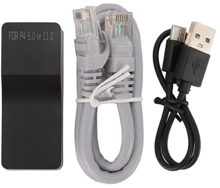JB Tool USB-Adapter, One Key PPPwn Dongle für FW 9.0 11.0 System, JB Tool Mod Kit mit Ethernet Typ C Kabel für die Modifikation von Spielkonsolen