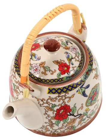 IMIKEYA Teiera in Ceramica Piccola Teiera in Stile Cinese Articoli Da Tè in Ceramica Vintage