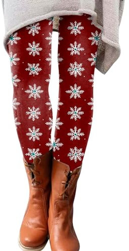 CHENSIYU Winter Leggings Damen, Thermal Leggings Women Vintage Thermoleggins Gefütterte Casual Laufhose Strumpfleggings Gefütterte Leggings Mädchen