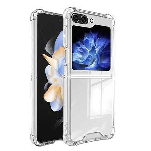 Samsung Galaxy Z Flip 5 Case: Crystal Clear TPU Protective Cover, Ultra Thin Slim Fit