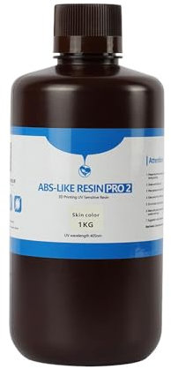 Abs Like Printer Resin, Sturdy Tough Resin, Low Odor Photopolymer Resin, Decorative Uv Curing Printer Resins for Printing, Most Printers, School Class, Present, Multicolor
