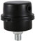 Jrifedptry Silenciador de filtro de admisión de compresor de aire 1/4BSP rosca de 13 mm, color negro