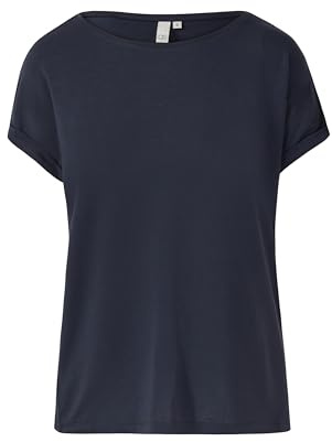 QS T-Shirt aus Lyocellmix