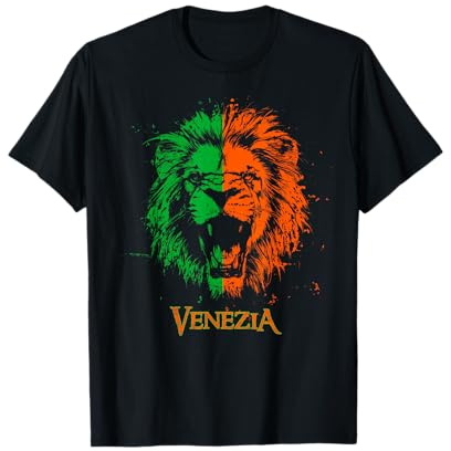 Venezia Leone San Marco Italian lion Venice Italy Italia Maglietta