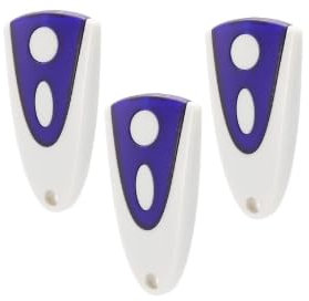 Garagentoröffner Fernbedienung für Novoferm Novotron 502 MAX43-2 Novotron 512 MIX43-2, Garagentor Fernbedienung, 2 Kanal Garagentoröffner Handsender, 3 Stück