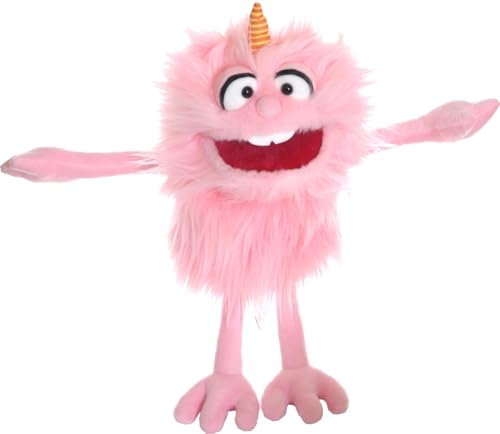 spielgezeug Living Puppets Bonsche Handpuppe, 35 cm, Monster to go Wegbegleiter, ab 3 Jahre