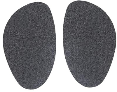 PACKOVE Anti rutsch Schuhpads Selbstklebend für High Heels und Damenschuhe Fersenschutz Sohle Protector in Schwarz Rutschfeste Sohlenpads für Sandalen Stiefel und Herrenschuhe S