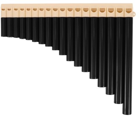Panflöte 16 Rohre für Anfänger, Chinesisches Musikinstrument aus Abs | Unterricht und Schulorchester, Leicht Spielbar für Lernen und Auftritt
