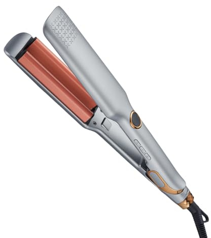 Mini Crimper Hair Curler Curling Iron, 19mm V-Shaped Curling Iron | Lightweight & Compact Wave Curling Iron Crimpers for Women, Multiple Hair Care Technologies Hair crimpers