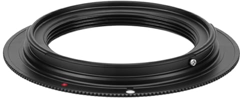 Yctze M42-Objektiv-Mount-Adapter, Ultraflacher Objektiv-Adapter für RP RF R5 R6 R62 R7 R8 Kameras aus Aluminium
