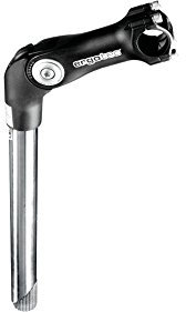 ErgoTec Unisex – Erwachsene Octopus 2 Tube Vorbau, Silber,schwarz, 300 mm