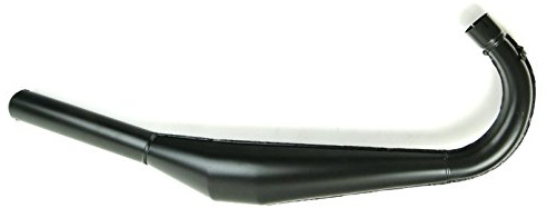 Auspuff Ersatzteil für/kompatibel mit Zündapp CS 25 Typ 448 Tuning Race 36mm Anschluss schwarz Rennbirne