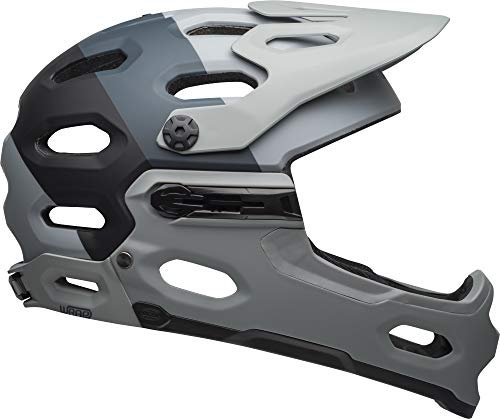Bell Unisex – Erwachsene SUPER 3R MIPS Fahrradhelm, downdraft mat Grey/Gunmetal, M