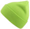 MaxNova Slouchy Beanie Cap Strickmütze für Damen und Herren, Cao Green, Einheitsgröße