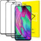 GiiYoon 3 Stück Panzer Schutz Glas für Samsung Galaxy A40, HD Displayschutzfolie, 9H Härte, Anti- Kratzer, Bläschenfrei, Ultrabeständig