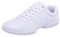 DADAWEN Damen Cheer Schuhe Mädchen Sneaker Outdoor Fitness Gymnastik Training Jazz Yoga Tanzschuhe, Weiß, 35 EU