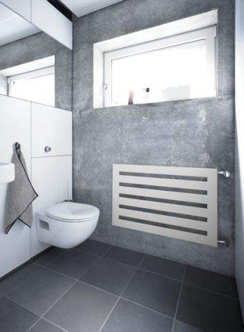 Zehnder Metropolitan Design Heizkörper MEP-070-090, Badheizkörper: Weiß RAL 9016 - ZM100990B100000