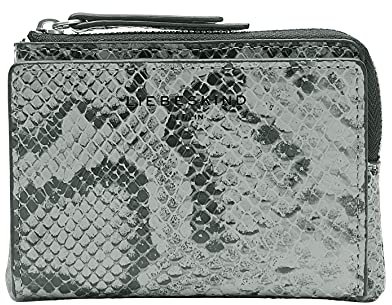 Liebeskind Berlin Snake Smilla Portemonnaie, Salt Blue , Small (HxBxT 9.0 cm x 13.0 cm x 1.0cm)