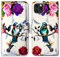 Bcov iPhone 12 Pro Max Case, Hummingbird In Flowers Leather Flip Wallet Case Cover with Card Slot Holder Kickstand For iPhone 12 Pro Max