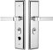Anti-Theft Door Locks, Household Door Handles, Universal Handle Locks, Multi-Function Door Lock Handles-Brushed Steel