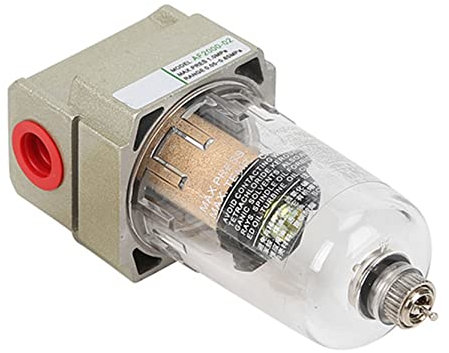 Anawakia Separador de agua deshidratante para filtro de aire partículas, herramientas de compresión, conducción, elimina la suciedad del aceite de agua, repuesto AF2000-02 1/4