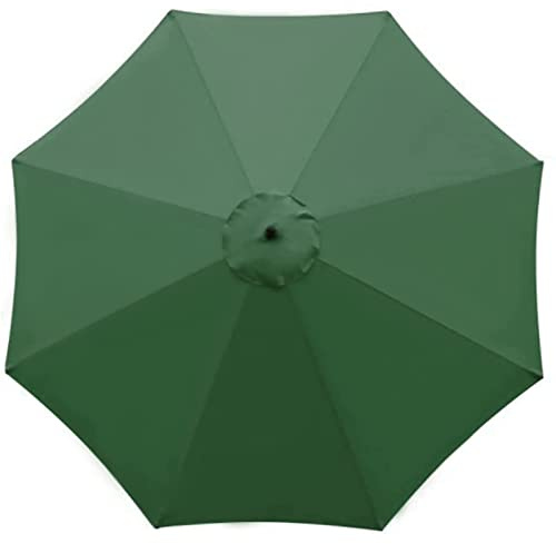 YYUYFGJ Replacement Cover For 3 M Diameter 8 Arms Cantilever Garden Parasol Replacement Canopy(Color:green)