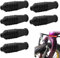 6 Pcs Brake Boot Rubber Black Bike V Brake Noodles Flexible Cable Guide Pipe for Road Mountain Bicycle Repair Tool Accessories Protective Dust Cover